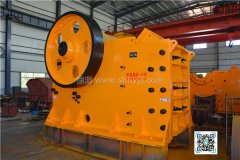 山碎牌顎式破碎機緊跟國際腳步，質(zhì)量保證，信