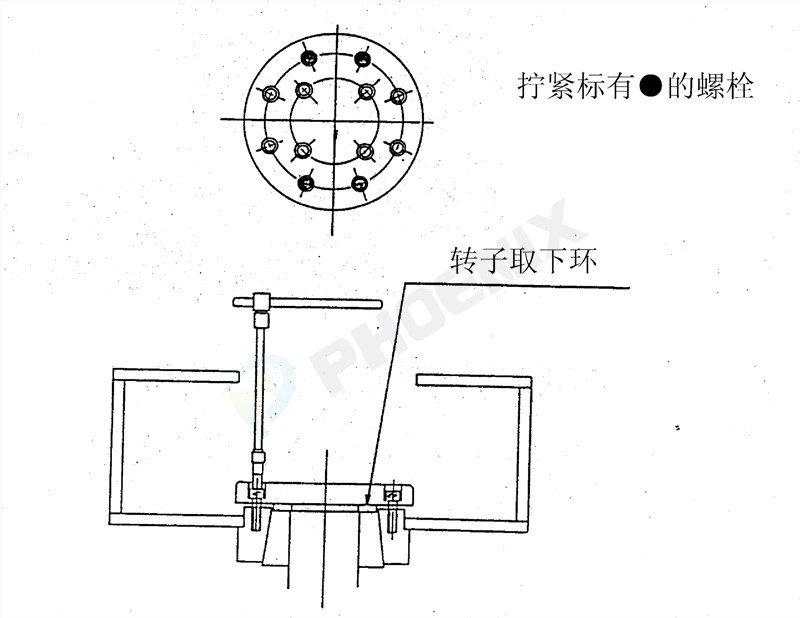 制砂機轉子剖面圖